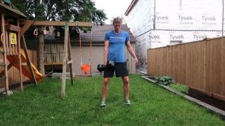Try new things to build new habits. 

Learning to move in different ways and in different environments requires that we challenge ourselves to move in different ways and in different environments. 

Embed more opportunities to 'play' into your weekly routine. 

One arm snatch x 5 
Bearcrawl w/ dumbbell x 10 ( back + forward)
One squat to press x 5
Repeat on opposite side
3 rounds

#performanceredefined #learntomove #play #movementhygiene #physicalliteracy #exercisehabits #iaffwfi #iaffpeerfitness #fittothrive